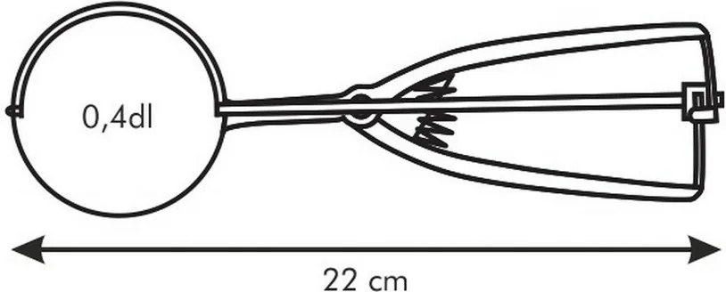 Tescoma Mechanický porciovač PRESTO 5 cm,
