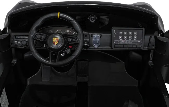 Elektrické autíčko Porsche 911 GT3 pretekárske čierne