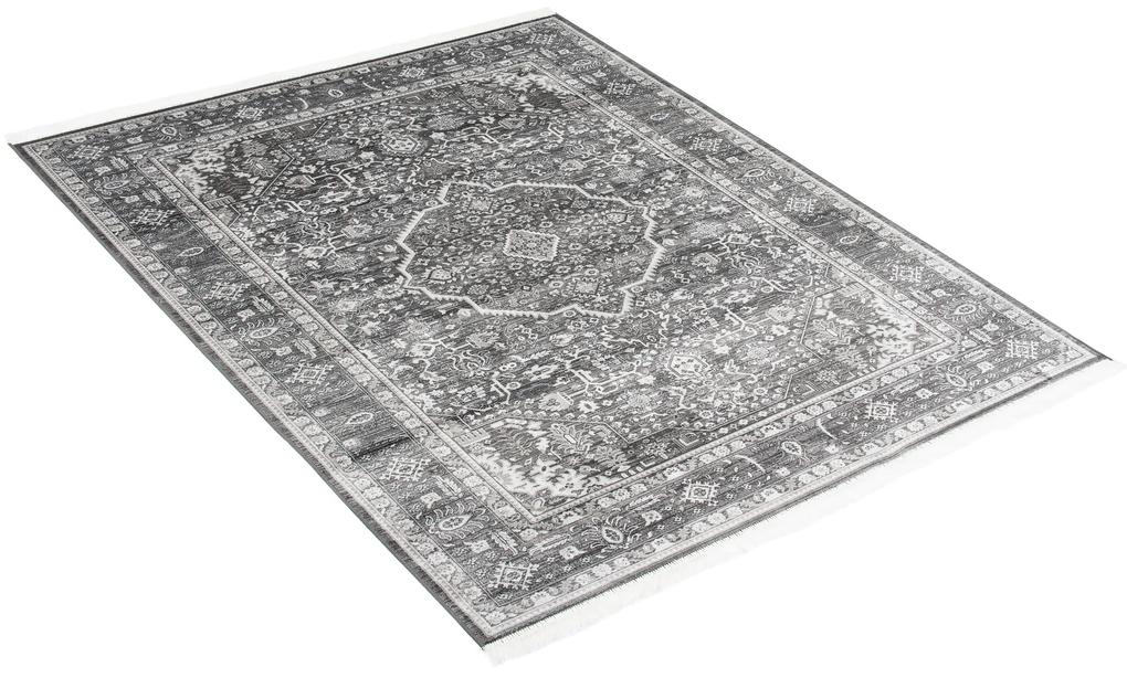 PROXIMA.store - Orientálny koberec ISPHAHAN - sivý ROZMERY: 185x275