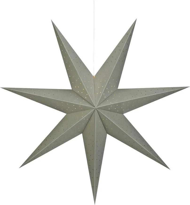 Markslöjd Markslöjd 703718 - Vianočná dekorácia ANNO 1xE14/25W/230V hviezda 100 cm šedá ML0017