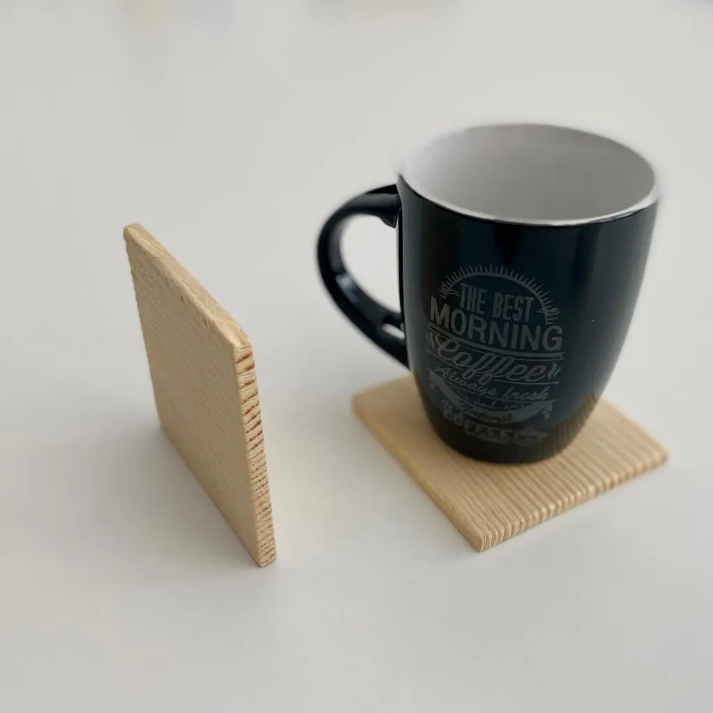 Drevené podtácky (2ks.) Farba: Tmavý dub