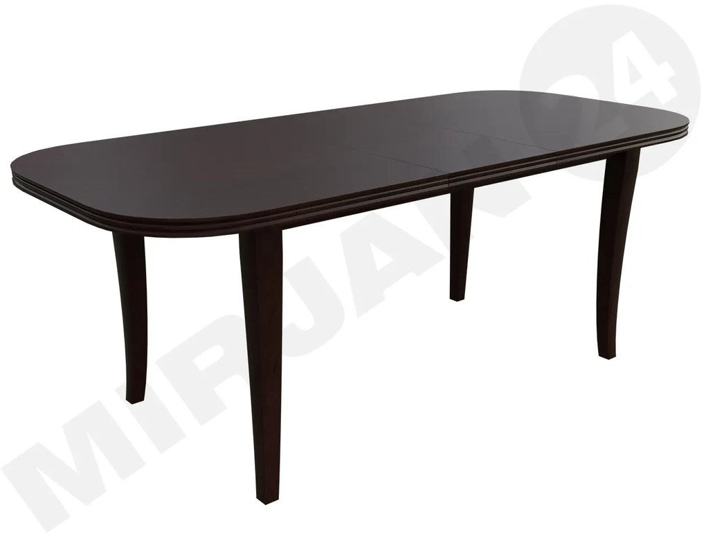 Rozkladací stôl A2 90x160x200, Morenie: wenge