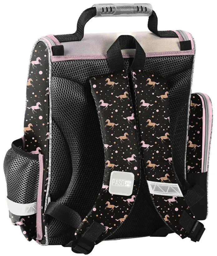 Aktovka do školy pre dievčatá – 3-dielny set - Lovely Horses