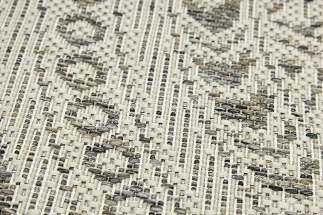 Koberec JEANS 19347/P19 grafitový kruh