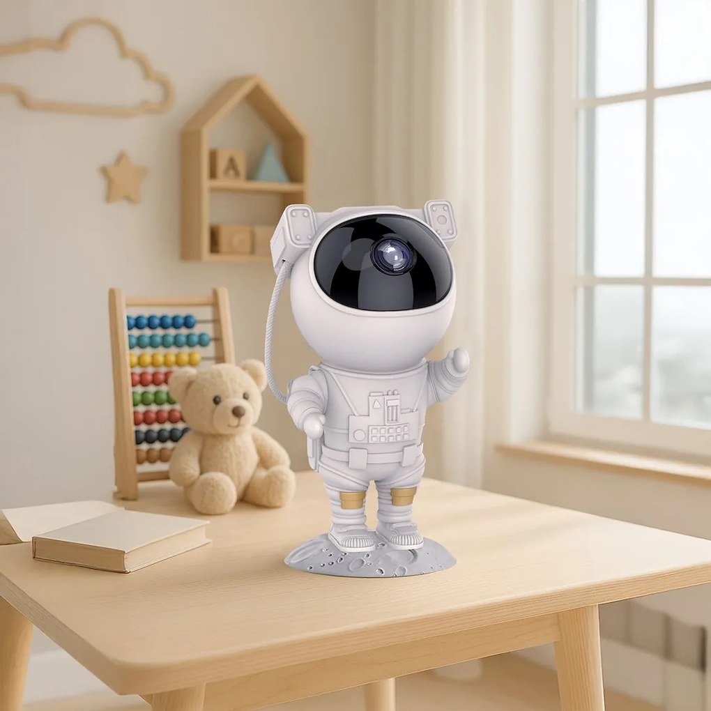 LED projektor Astronaut s diaľkovým ovládaním