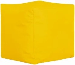 INTERMEDIC Sedací Vak Cube L 150L Farba: E03 - Oranžová svetlá (ekokoža)