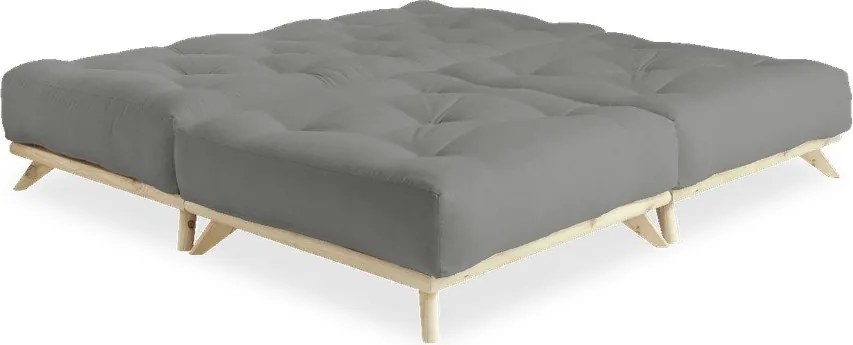 Pohovka so sivým poťahom Karup Design Senza Natural/Grey