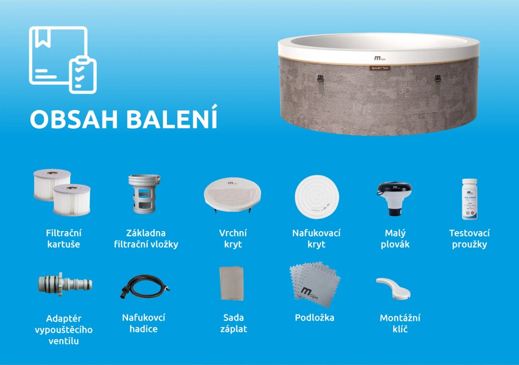 Mspa | Vírivý bazén MSPA Cocoon ECO F-CO066WE | 11400307