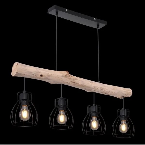 Globo 15326-4N - Luster na lanku MINA 4xE27/40W/230V