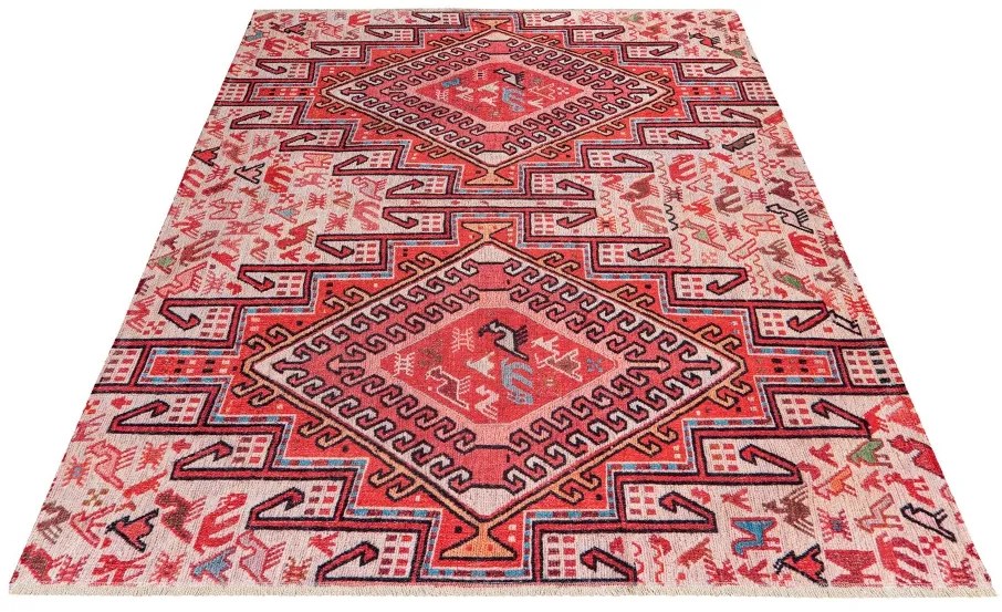 Kusový koberec My Ethno 264 multi – na von aj na doma, 150x230, viacfarebná, obývacia izba, Obsession