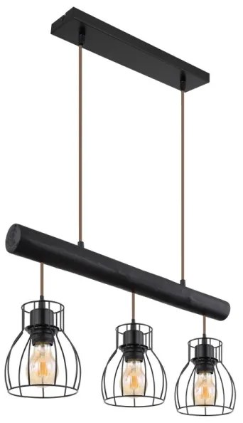 Globo 15326-3NB - Luster na lanku MINA 3xE27/60W/230V