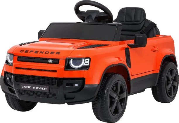 Elektrické autíčko Land Rover Defender oranžové