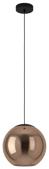 Eglo - Náhradné sklo k lustru na lanku CORDOBA pr. 30 cm medená