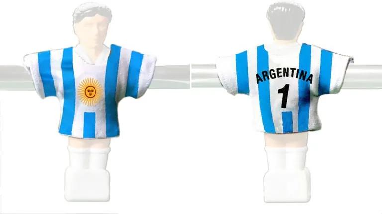Náhradné futbalové dresy Argentíny 11 ks