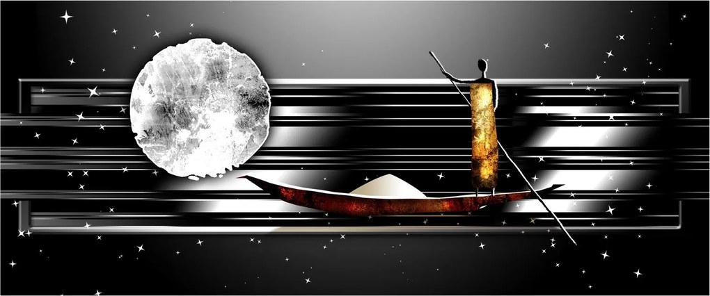 Obraz starovekej dobovej maľby (120x50 cm)