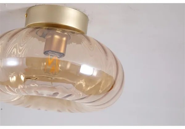 Searchlight 32156-28GO - Stropné svietidlo CELESTIAL 1xE27/60W/230V pr. 28 cm