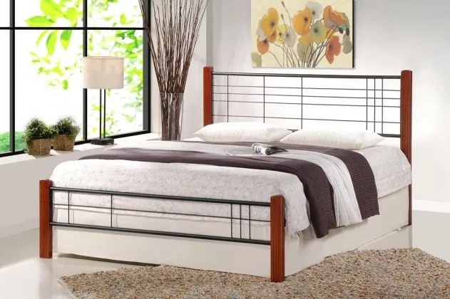 Kovová posteľ Vera 160x200, vrátane roštu, bez matracov