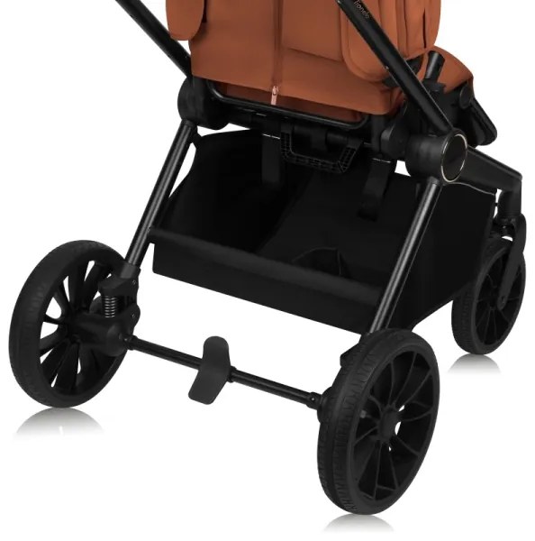 Lionelo - Kombinovaný kočík 2v1 MIKA PLUS Brown Rust