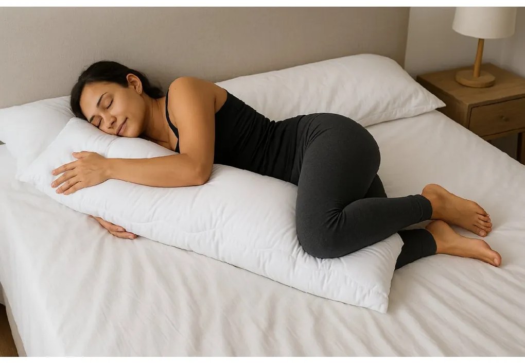 Vankúš Náhradný manžel 150 cm – telový, objímací, pre tehotné, ergonomický a hypoalergénny