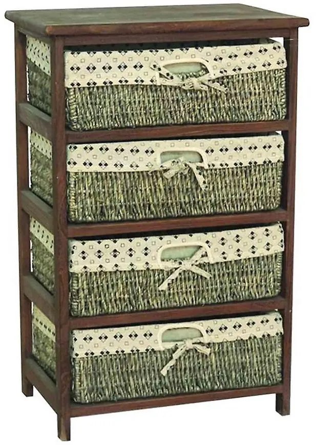 Komoda 4K hnedá LC10-0324E