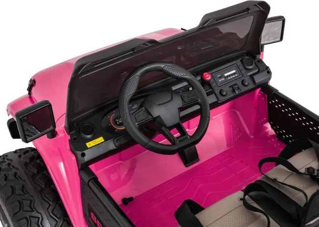 Elektrické autíčko Extreme Sport 4x4 ružové