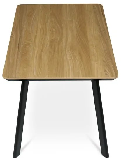 Autronic BONTEC Jedálenský stôl 140x80cm, mdf, dub, HT-531 OAK Farba: Hnedá