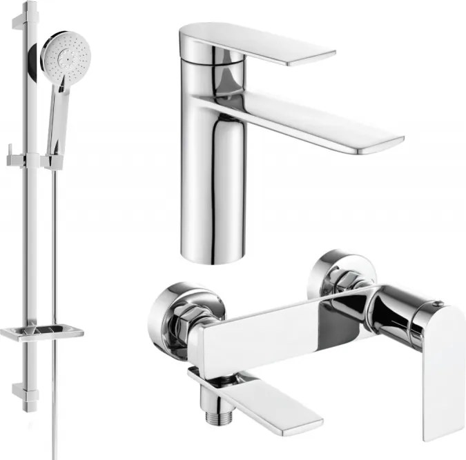 Mexen Zero DQ40 vaňová súprava, chrómová - 71103DQ40-00