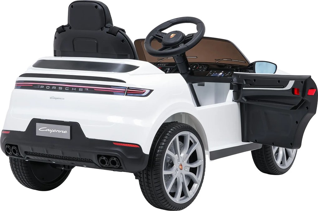 Ramiz Porsche Cayenne Biele vozidlo