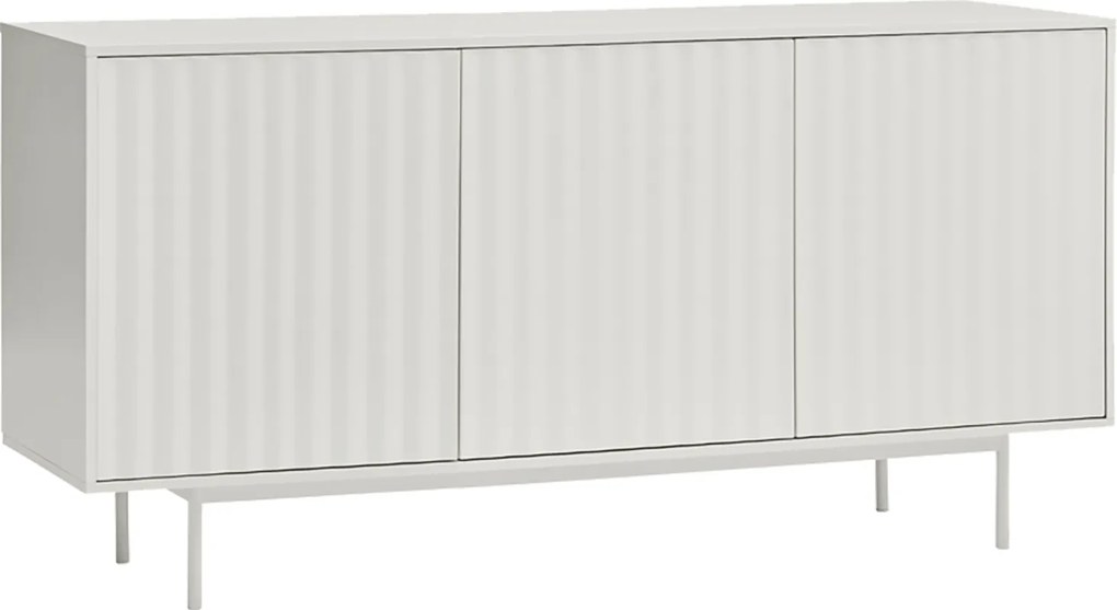 Teulat Sierra komoda do spálne - Biela - 160 cm