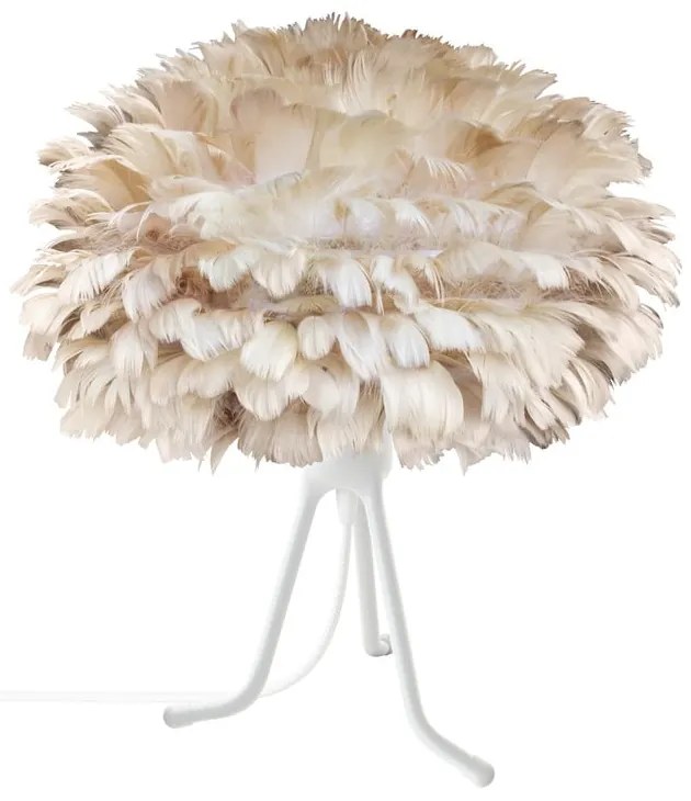 Biely polohovací stojan tripod na svietidlá UMAGE, výška 18,6 cm