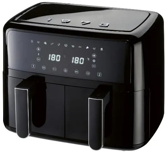 Silvercrest®  Teplovzdušná fritéza Retro 1973 Shlfd 2600 B1, čierna  (100392835)