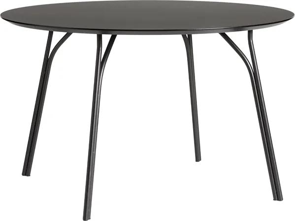 Jedálenský stôl &quot;Tree&quot;, 120 cm, 3 varianty - Woud Varianta: čierna, čierne nohy