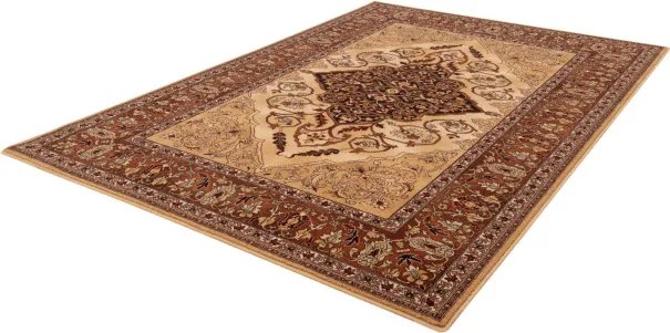 Koberec Agnella Isfahan Leyla jantárový