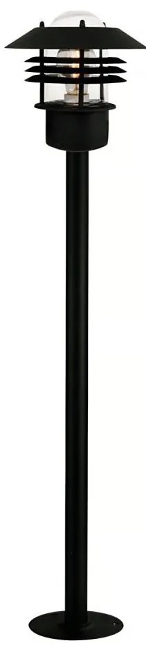 Nordlux - Vonkajšie svietidlo VEJERS 1xE27/60W/230V IP54 čierne