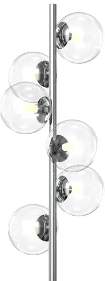 ONLI - Stojacia lampa KIMBERLY 6xG9/6W/230V lesklý chróm