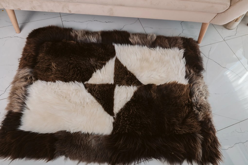 Koberec z ovčej kožušiny
