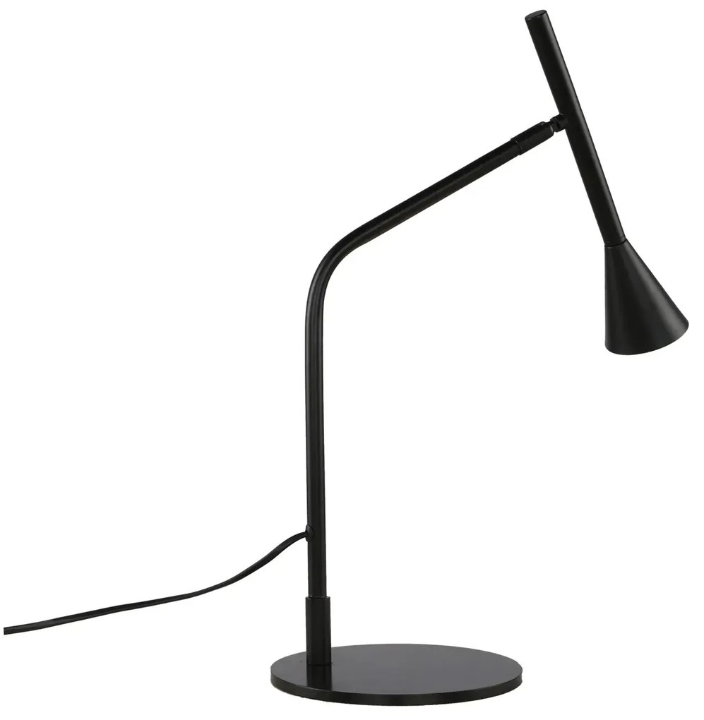 Moderná stolová lampa Gygnus čierna