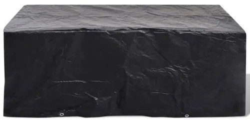 vidaXL Ochranné obaly na záhradný nábytok 2 ks 200x160x70cm 8 očiek-