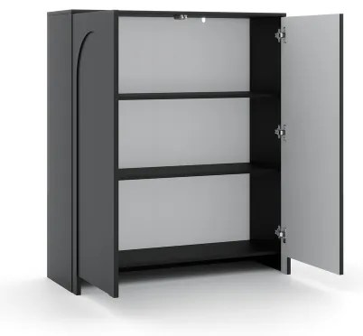 Komoda NIO antracitová