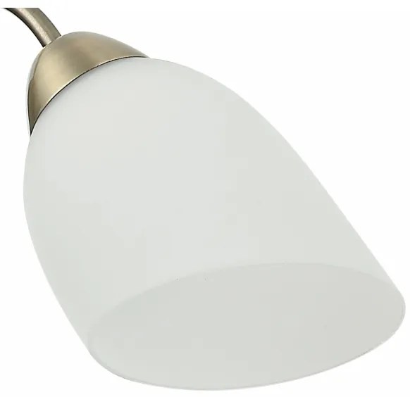 Prisadený luster DONNA 5xE27/60W/230V patina