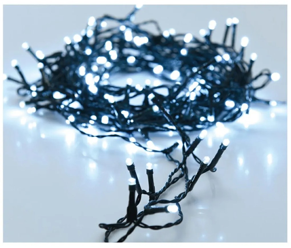 Vianočné svetielka 36 m/480 led studená biela