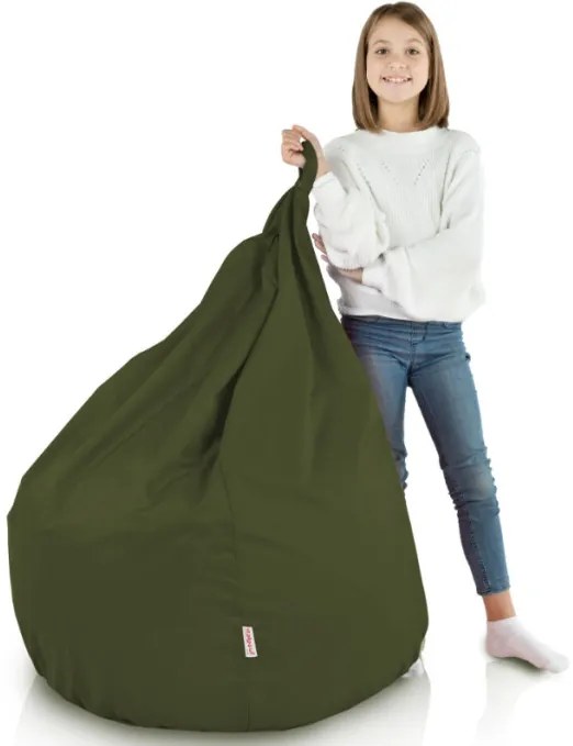 Sedací vak SAKO tmavozelený OUTDOOR