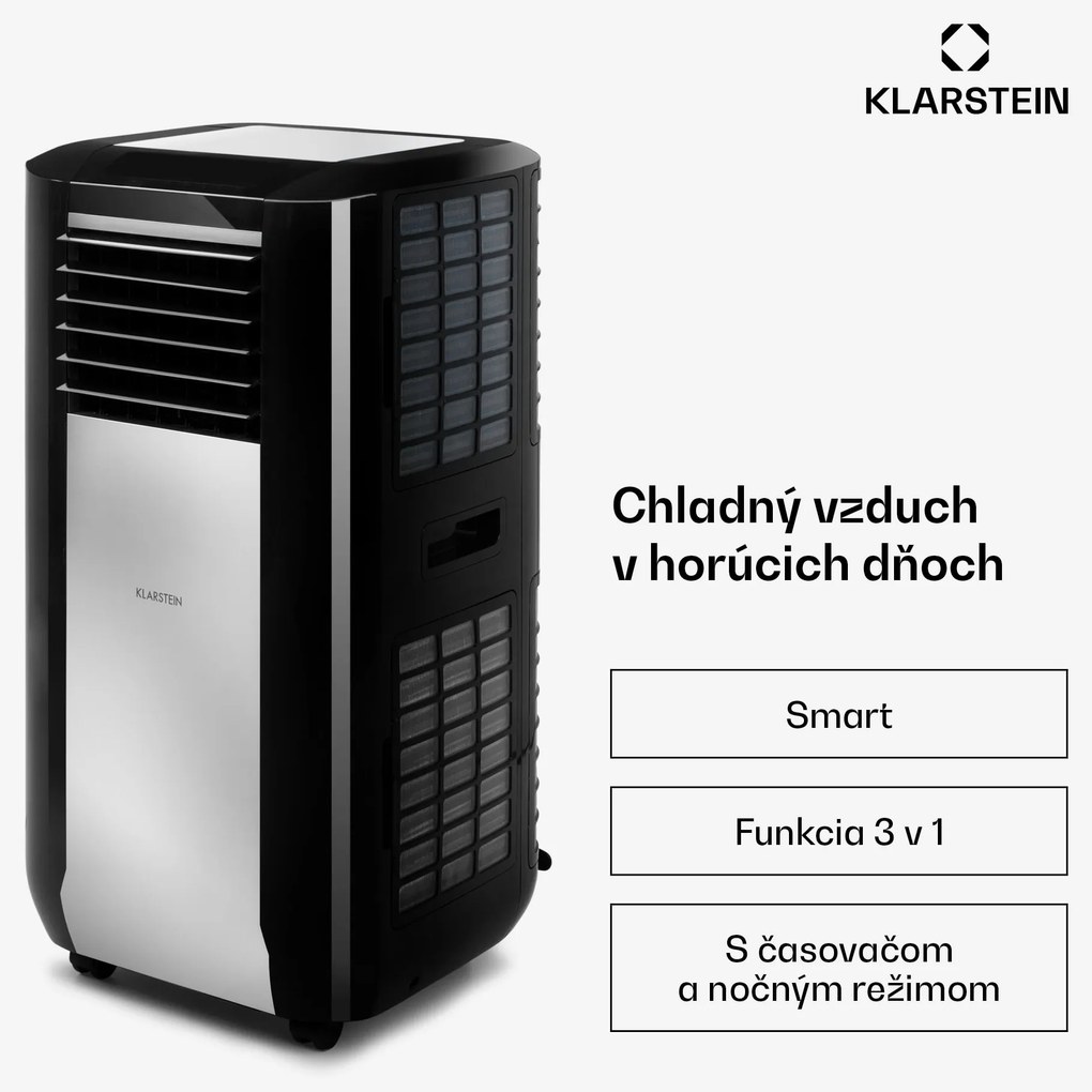 Klarstein Max Breeze Smart, mobilná klimatizácia, 15000 BTU/4,4 kW, A
