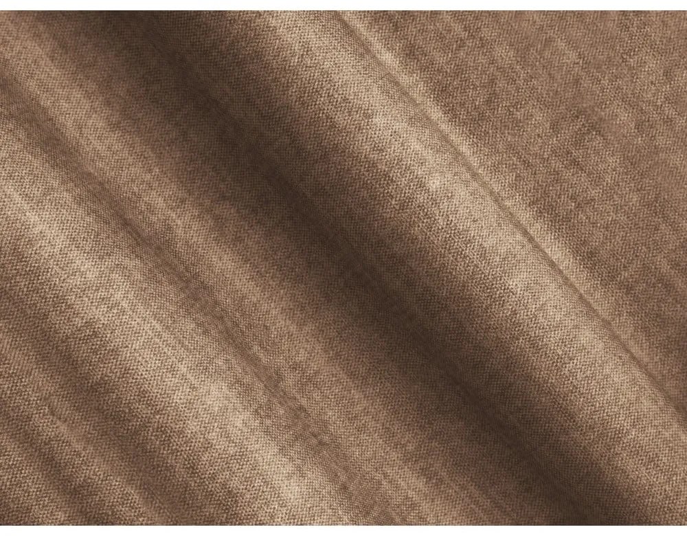 Svetlohnedá zamatová pohovka 200 cm Linz – Cosmopolitan Design