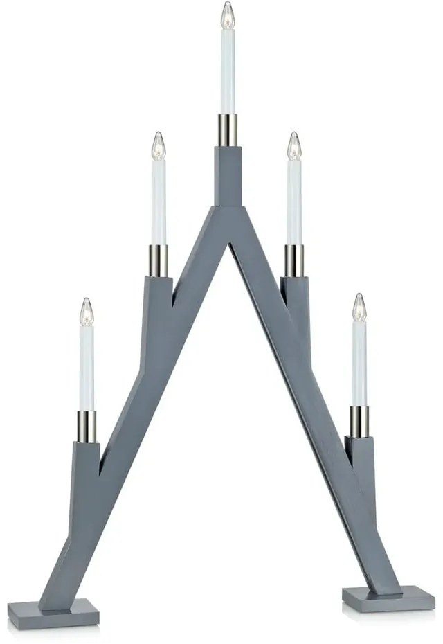 Sivá vianočná svetelná dekorácia Bjurfors – Markslöjd