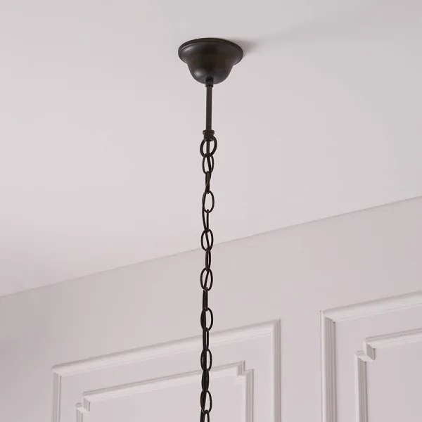 Endon 63937 - Luster na reťazi Tiffany ASTORIA 1xE27/60W/230V pr. 40 cm