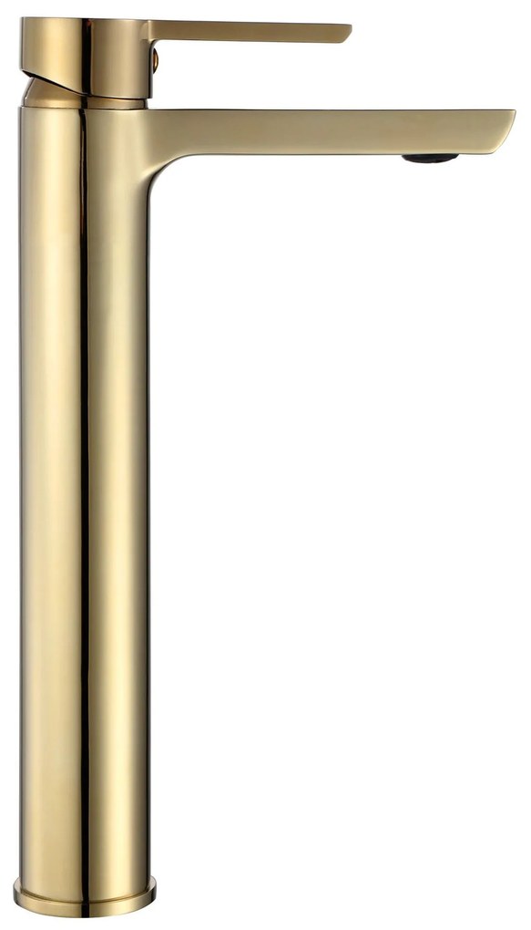 Rea Argus, vysoká umývadlová batéria h-285, zlatá lesklá, REA-B6213