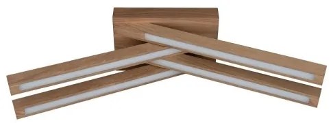 Spot-Light 2246474 - LED Prisadený luster LINUS 4xLED/4,5W/230V matný dub