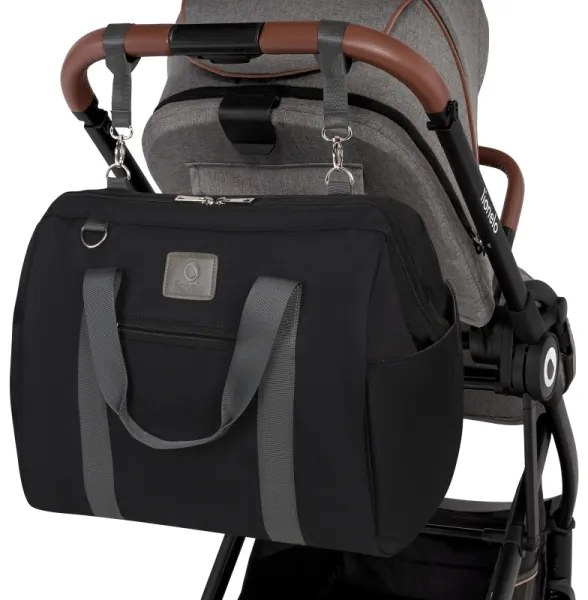 Lionelo - Prebaľovacia taška na kočík IDA Black Onyx