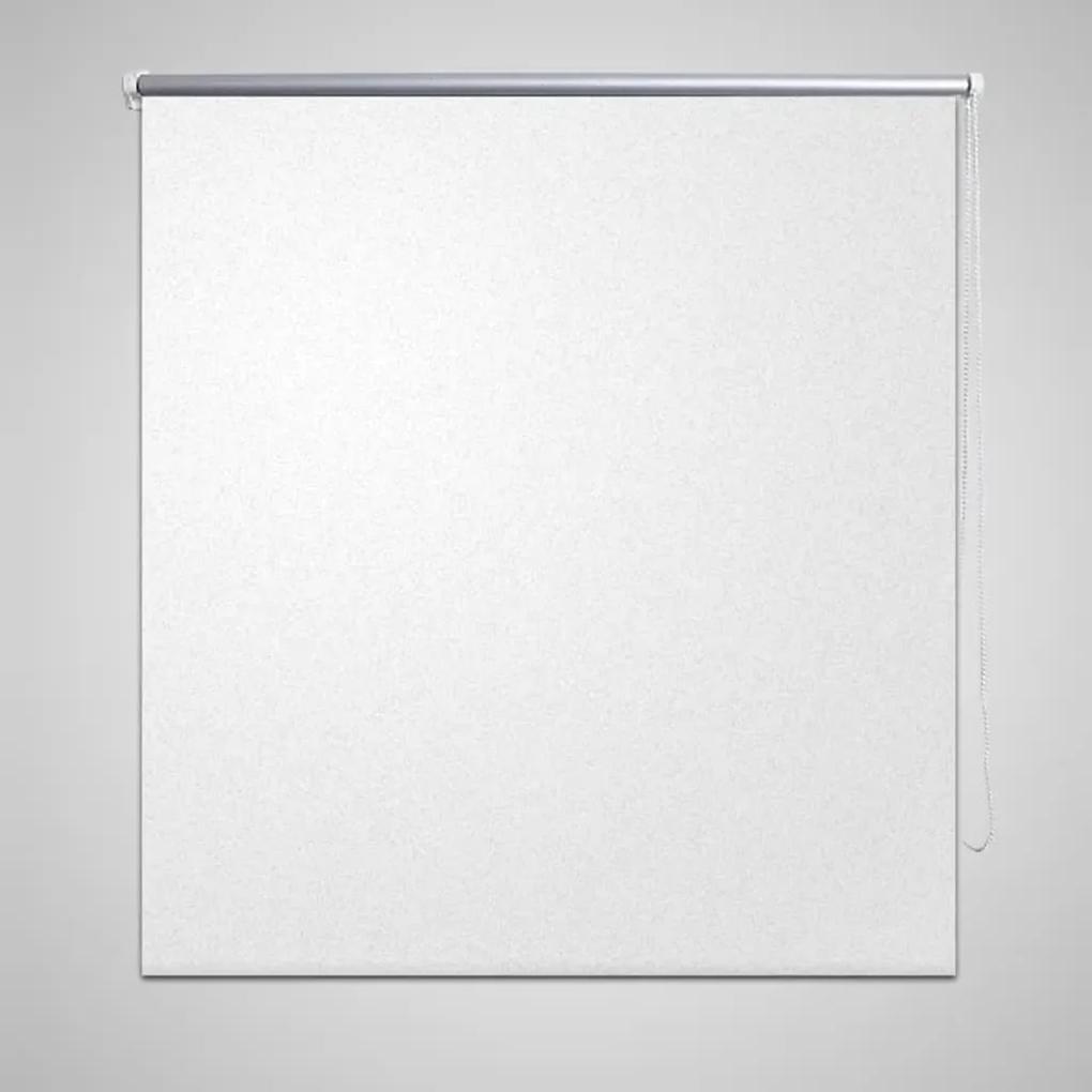 vidaXL Zatemňujúca roleta, 140 x 230 cm, biela